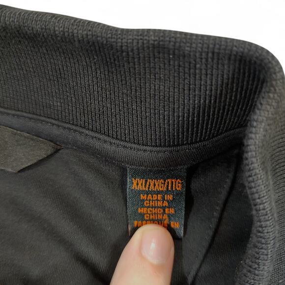 Callaway Performance Golf Polo Nestor Miranda Cigars Brand Black Preppy Mens 2XL - Picture 5 of 11